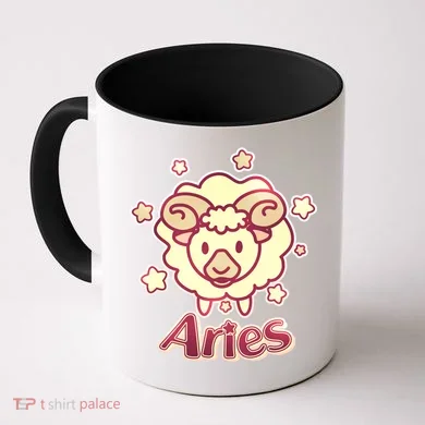 Cute Zodiac Aries Ram Coffee Mug