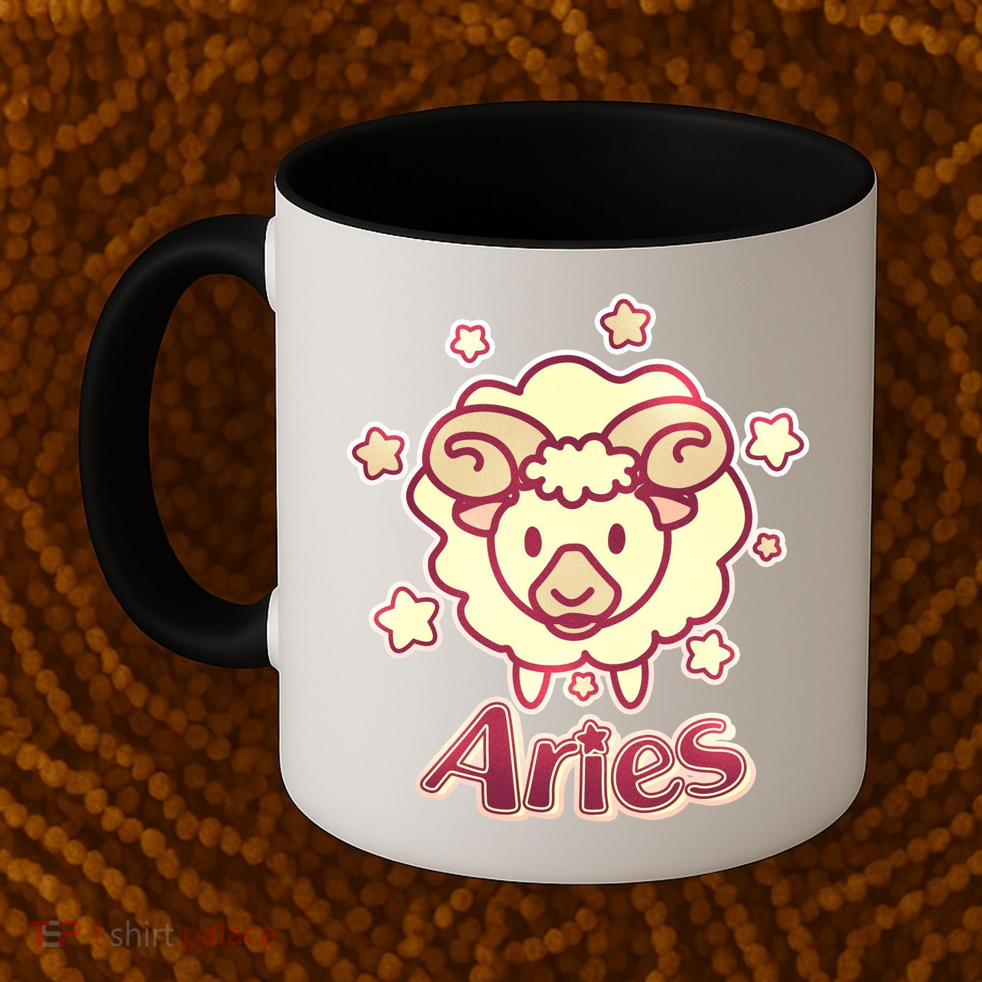Cute Zodiac Aries Ram Coffee Mug