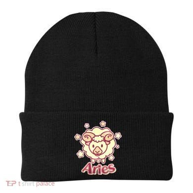 Cute Zodiac Aries Ram Beanie