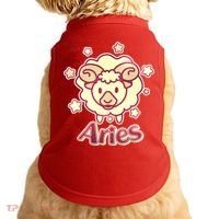 Cute Zodiac Aries Ram Doggie Tank thumb 0