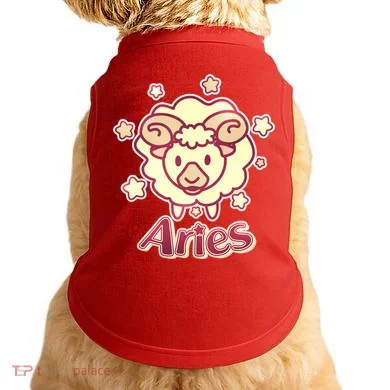 Cute Zodiac Aries Ram Doggie Tank