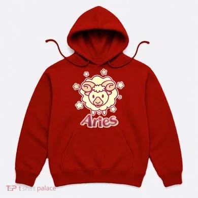 Cute Zodiac Aries Ram Hoodie