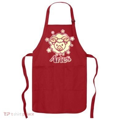 Cute Zodiac Aries Ram Apron