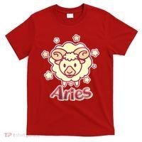 Cute Zodiac Aries Ram T-Shirt thumb 0