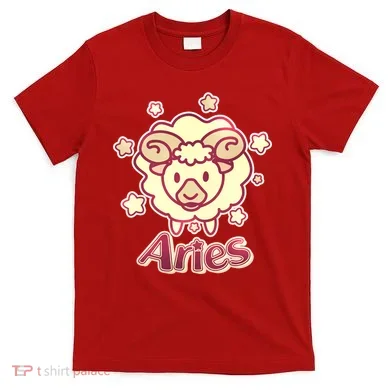Cute Zodiac Aries Ram T-Shirt