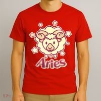 Cute Zodiac Aries Ram T-Shirt thumb 3