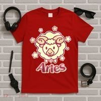 Cute Zodiac Aries Ram T-Shirt thumb 5