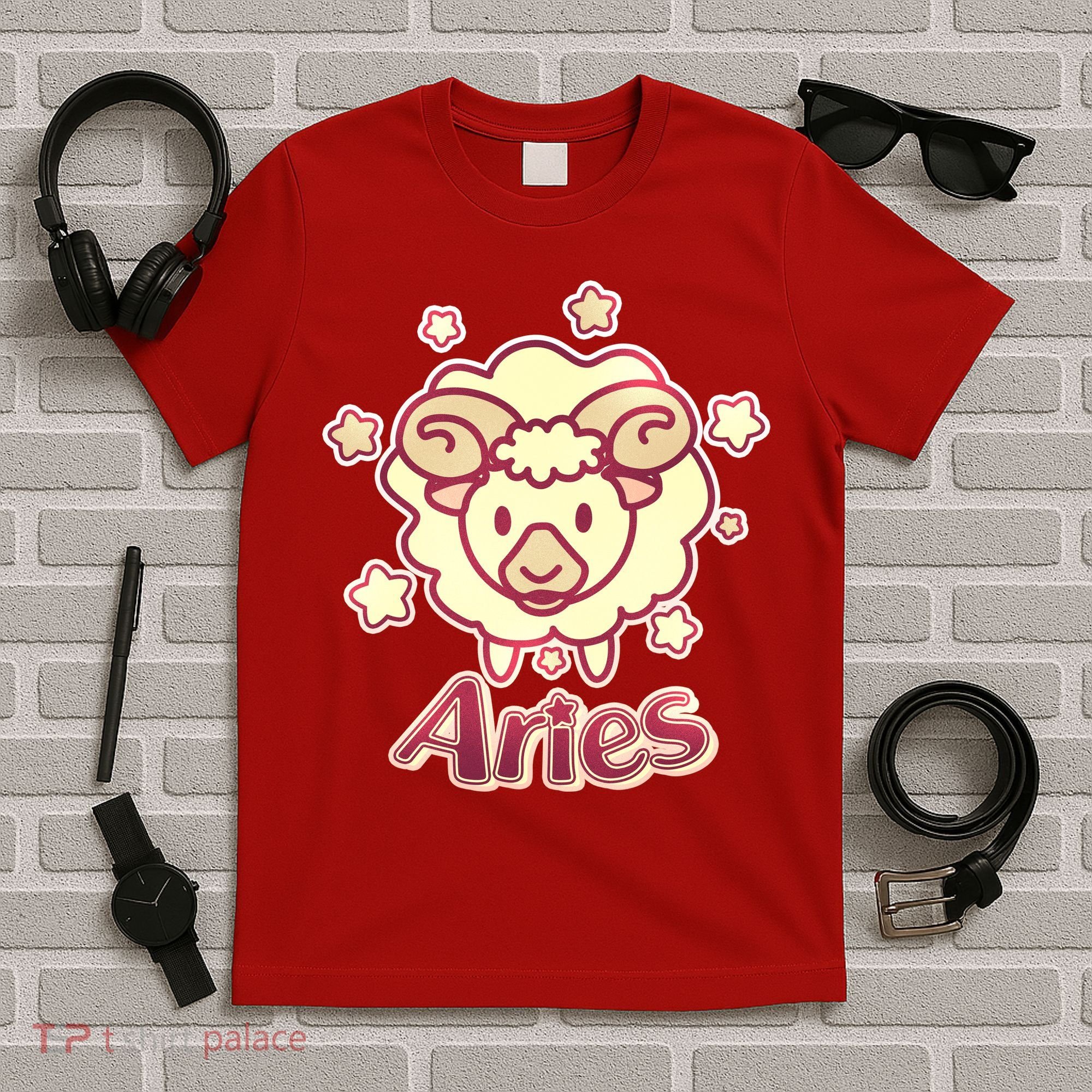 Cute Zodiac Aries Ram T-Shirt