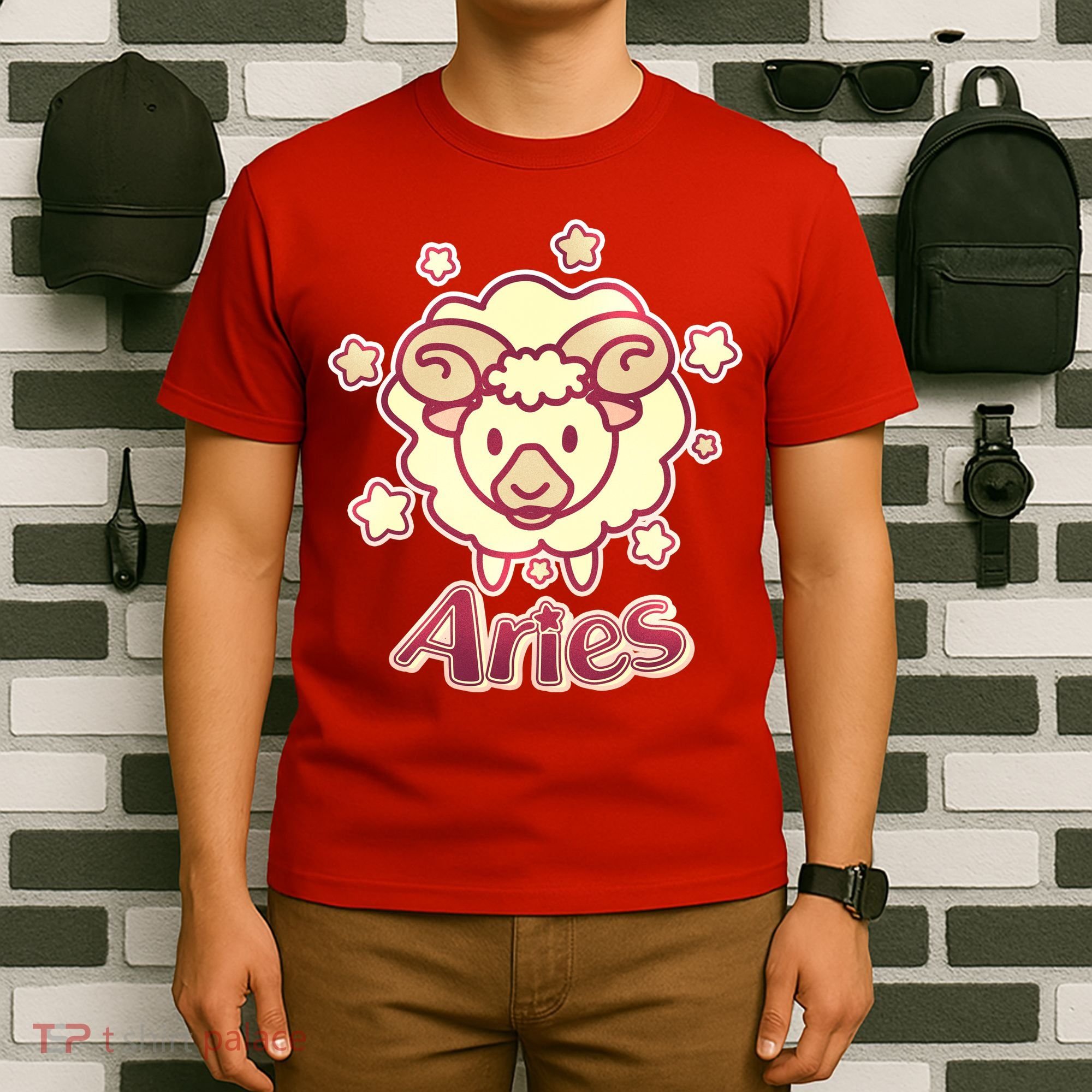 Cute Zodiac Aries Ram T-Shirt