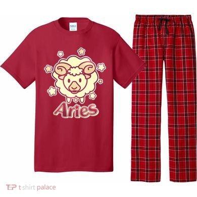 Cute Zodiac Aries Ram Pajama Set