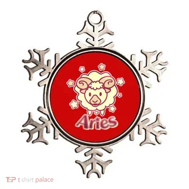 Cute Zodiac Aries Ram Ornament