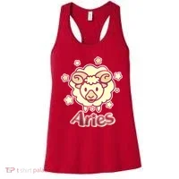 Cute Zodiac Aries Ram Women's Tank Top thumb 0