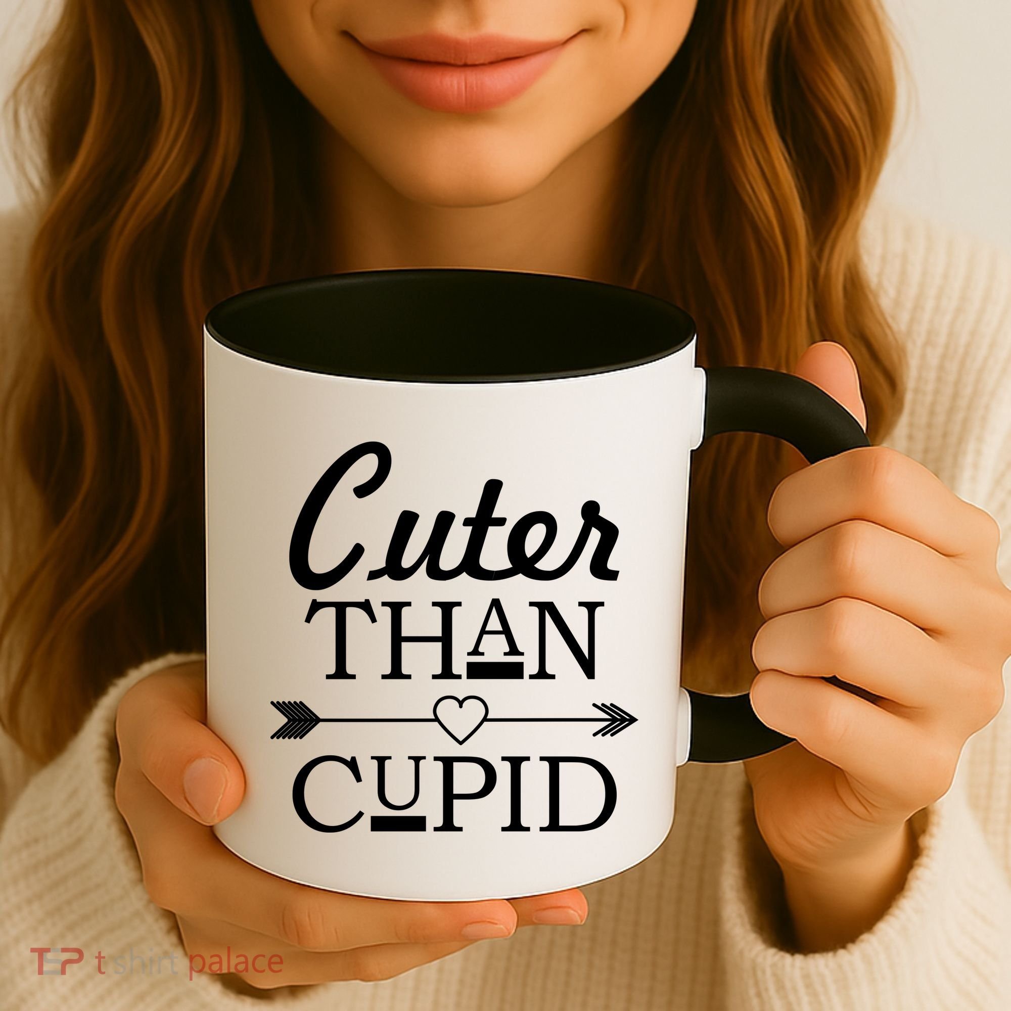 Cuter Than Cupid Funny Cute Valentines Coffee Mug