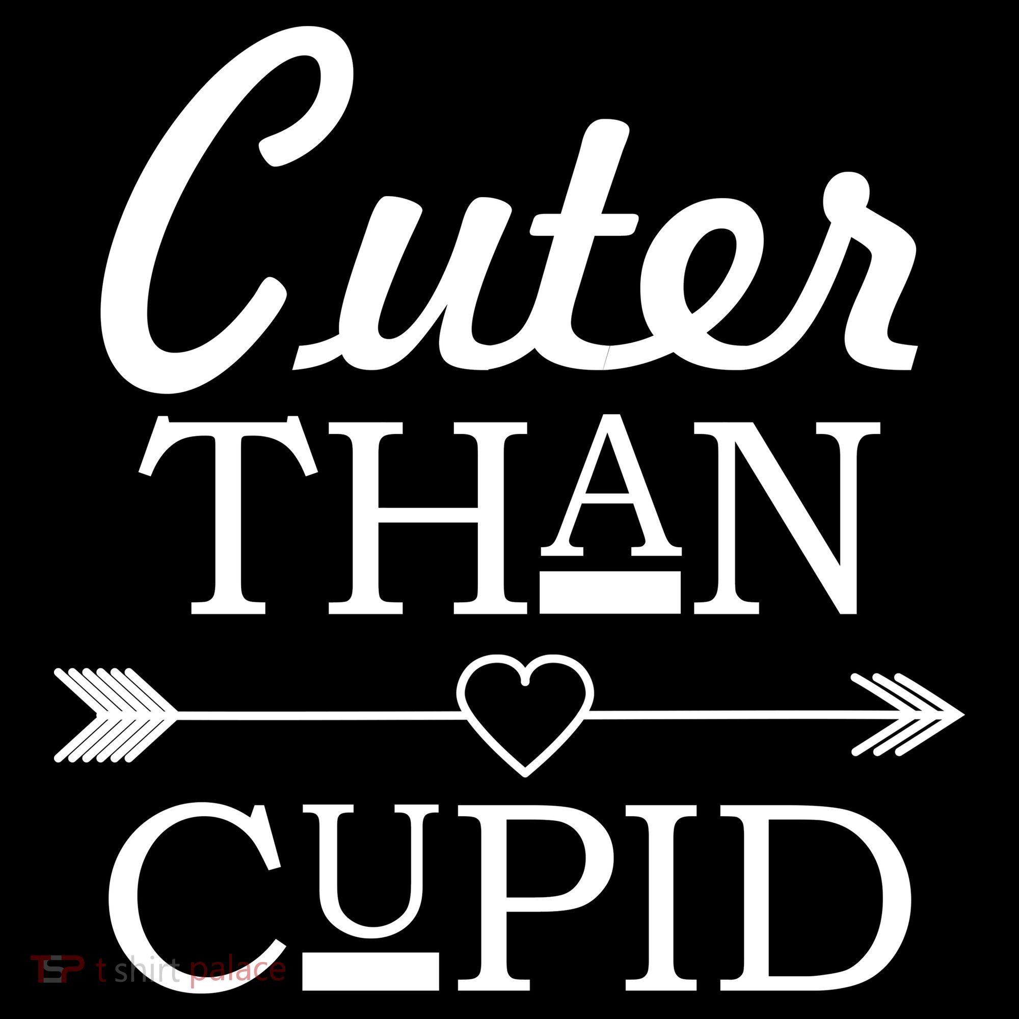 Cuter Than Cupid Funny Cute Valentines Women's Hoodie