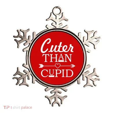 Cuter Than Cupid Funny Cute Valentines Ornament