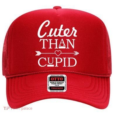Cuter Than Cupid Funny Cute Valentines Hat