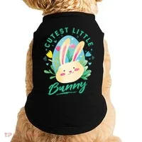 Cutest Little Bunny Doggie Tank thumb 0