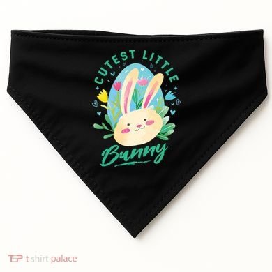 Cutest Little Bunny USA-Made Doggie Bandana