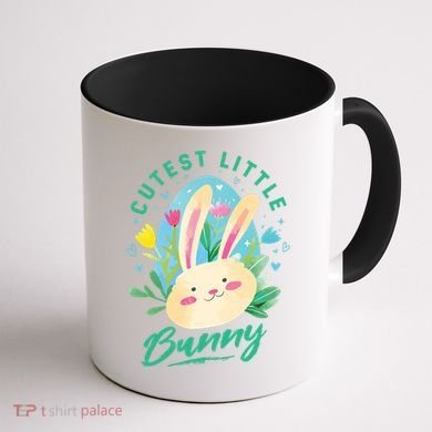 Cutest Little Bunny Coffee Mug back