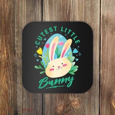 Cutest Little Bunny Coaster