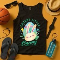 Cutest Little Bunny Tank Top thumb 4