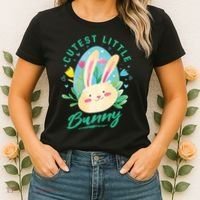 Cutest Little Bunny Women's T-Shirt thumb 2