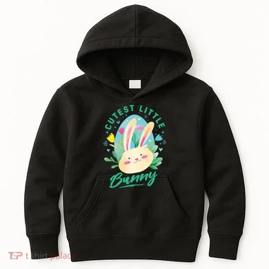 Cutest Little Bunny Kids Hoodie