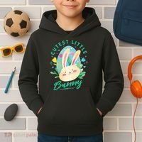 Cutest Little Bunny Kids Hoodie thumb 2