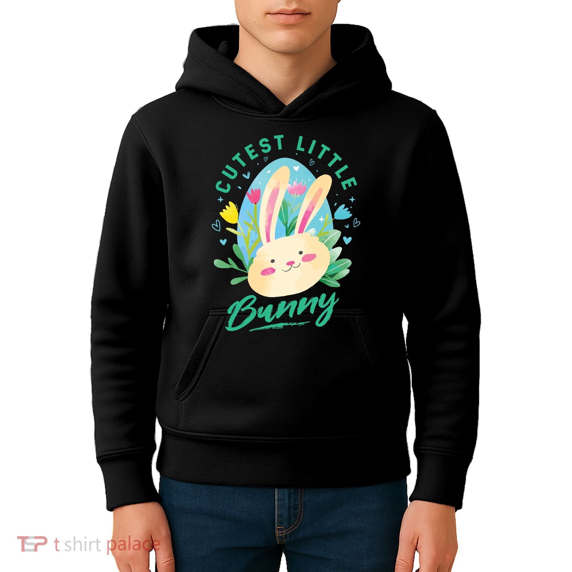 Cutest Little Bunny Kids Hoodie