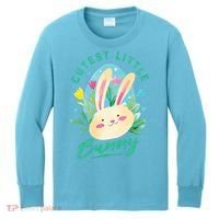 Cutest Little Bunny Kids Long Sleeve Shirt thumb 0