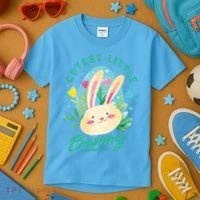 Cutest Little Bunny Kids T-Shirt thumb 3