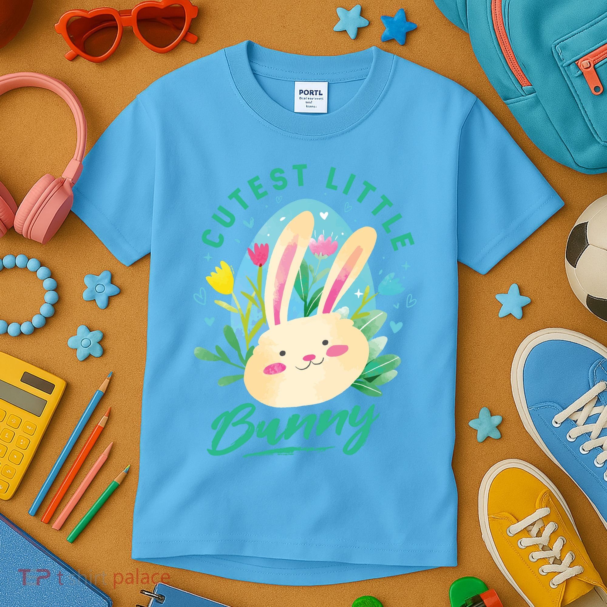 Cutest Little Bunny Kids T-Shirt