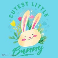 Cutest Little Bunny Kids T-Shirt thumb 4