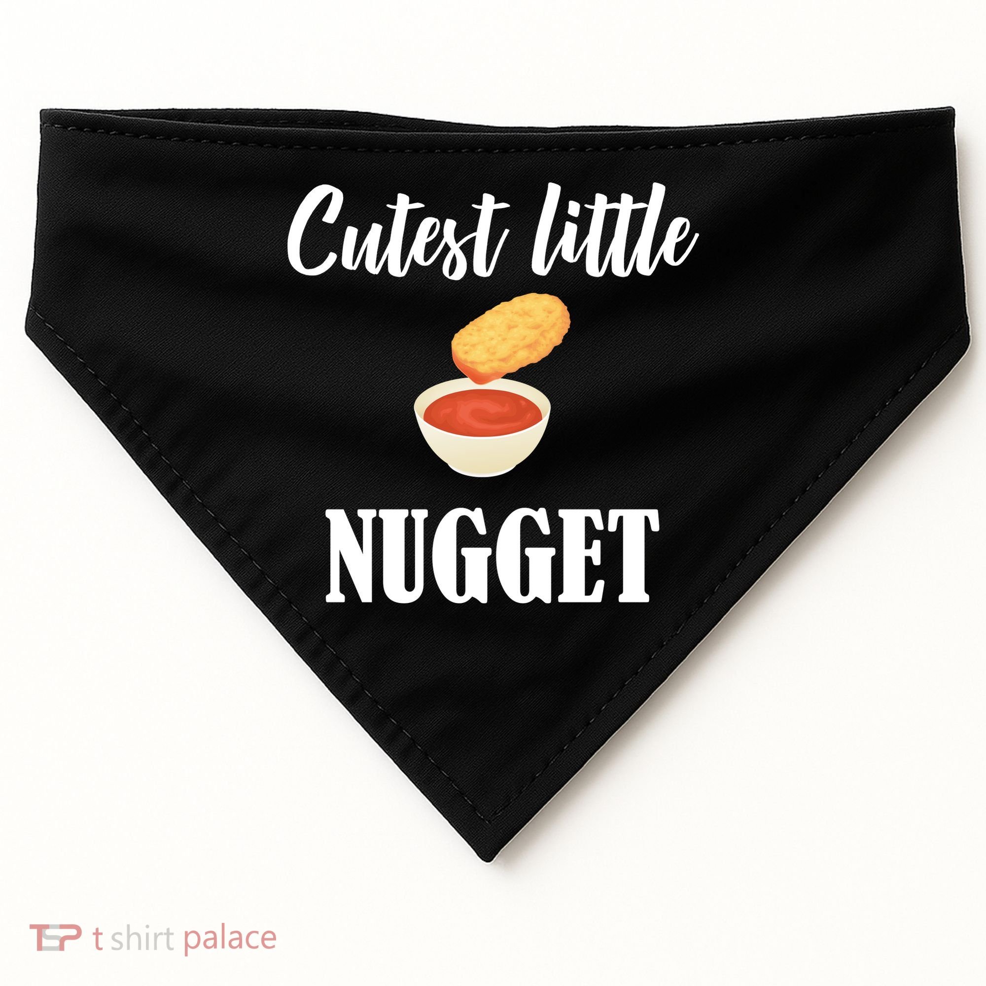 Cutest Little Nugget USA-Made Doggie Bandana
