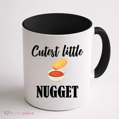 Cutest Little Nugget Coffee Mug back