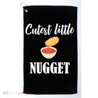 Cutest Little Nugget Golf Towel thumb 0