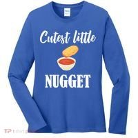 Cutest Little Nugget Women's Long Sleeve Shirt thumb 0