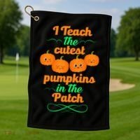Cutest Pumpkins In The Patch Golf Towel thumb 1