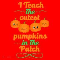Cutest Pumpkins In The Patch Santa Hat thumb 1