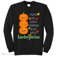 Cutest Pumpkins In The Patch Kindergarten Sweatshirt thumb 0