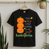 Cutest Pumpkins In The Patch Kindergarten T-Shirt thumb 2