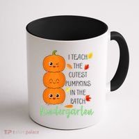 Cutest Pumpkins In The Patch Kindergarten Coffee Mug thumb 1