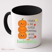 Cutest Pumpkins In The Patch Kindergarten Coffee Mug thumb 0