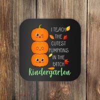 Cutest Pumpkins In The Patch Kindergarten Coaster thumb 0