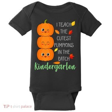 Cutest Pumpkins In The Patch Kindergarten Baby Bodysuit