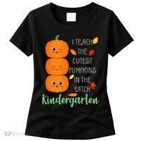 Cutest Pumpkins In The Patch Kindergarten Women's T-Shirt thumb 0