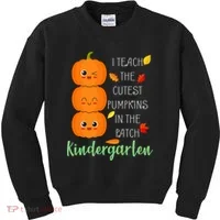 Cutest Pumpkins In The Patch Kindergarten Kids Sweatshirt thumb 0