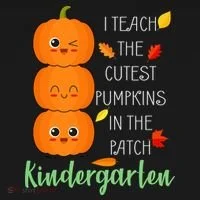 Cutest Pumpkins In The Patch Kindergarten Kids Sweatshirt thumb 2