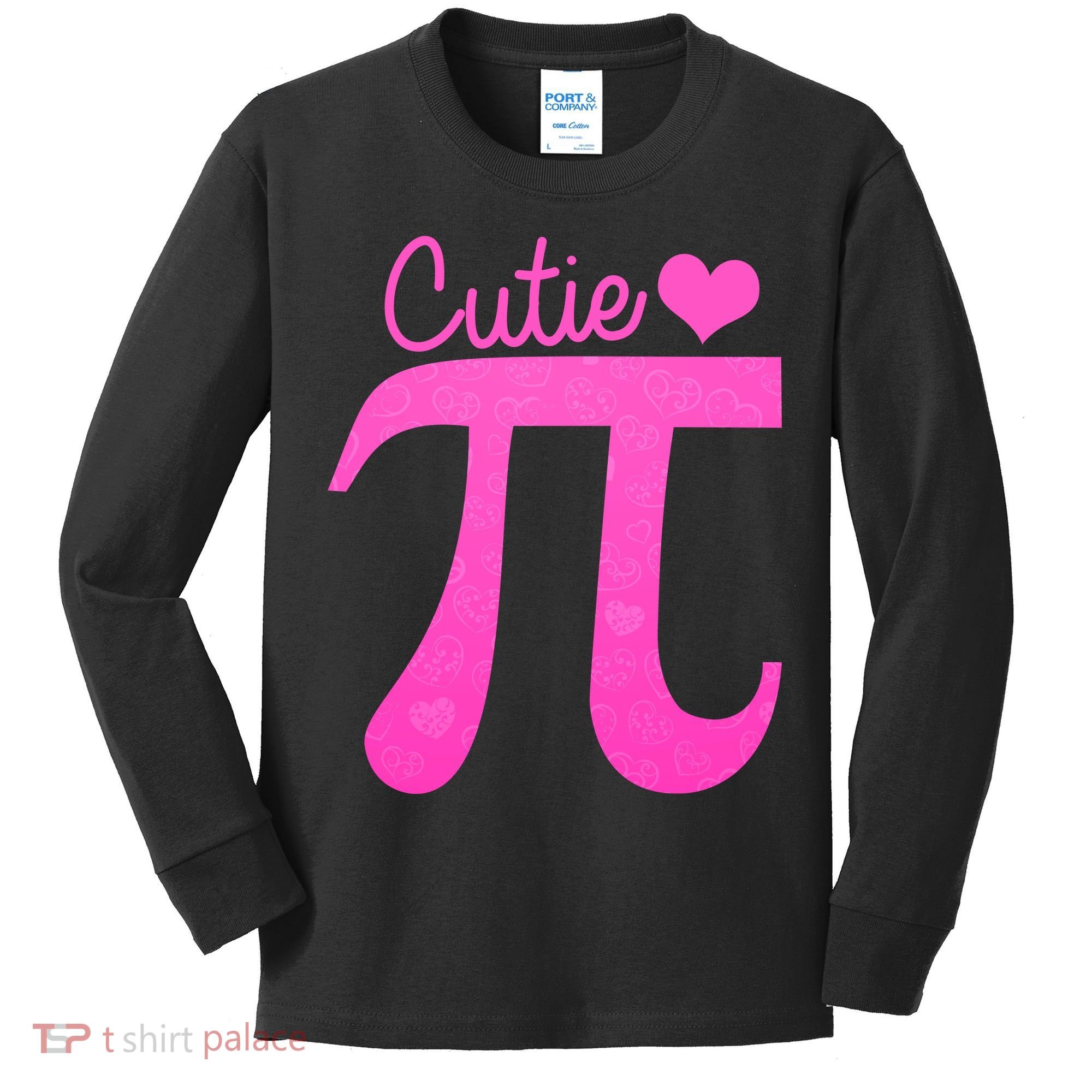 Cutie Pi Kids Long Sleeve Shirt