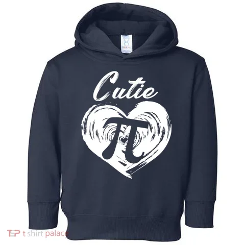 Cutie Pi 3.14 Toddler Hoodie in the selected color